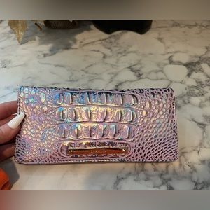 Brahmin Ady Wallet in Violet Wonderland